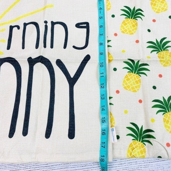 NEW Set of Summer Pillow Covers 18x18 - Picture 5 of 7